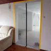 Putekļu barjeras durvis renovācijai XXL, putekļu aizkars 230x135 taisns