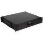 ROLINE 19 inch 2U slēdzama plaukta atvilktne, ABS plastmasa, 2 HE