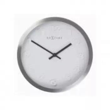 NeXtime Paniki sienas pulkstenis 2991ar, balts, Ø34 cm