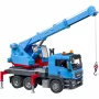 Kravas auto ar celtni BRUDER MAN TGS Kran-LKW Blue ABS 03771