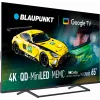 Televizors BLAUPUNKT 65MBG7000S 65 collu Mini LED Smart TV Google TV Melns, Energoklase G