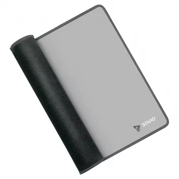 Spēļu peļķītis SAVIO Turbo Dynamic XL — Pelēks, 900×400 mm, 3 mm biezums, šūta neslīdoša auduma virsma