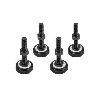 Nivelēšanas kāju komplekts LANBERG AK-1602-B M10 regulējams augstums izturīgs