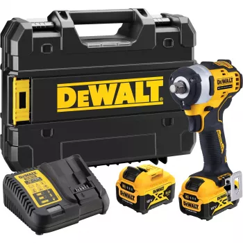 DeWALT DCF901P2-QW griezes uzgriežņu atslēga 1/2 inch 340 N·m Melna, Dzeltena 12 V