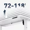 mark adler Leader 7.3 White — regulējama augstuma ergonomiskā darba vieta