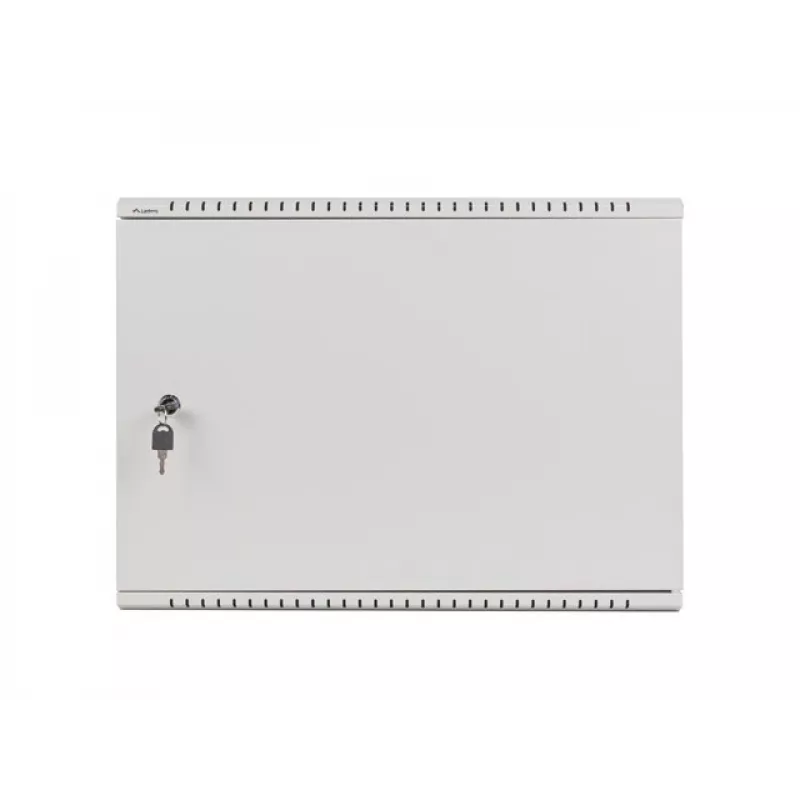 Sienas stiprinājuma skapis Lanberg WAF1 19 inch 4U+3U 540x200 mm, zems profils, pelēks