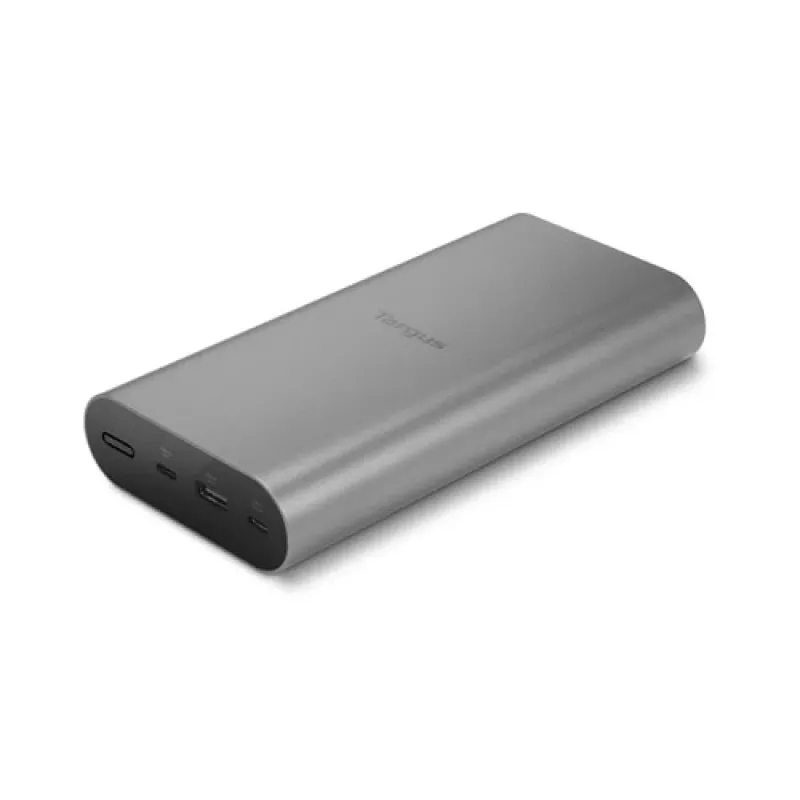 Pārnēsājams lādētājs Dell APB080GL 25000 mAh, 1×USB-A + 2×USB-C, 2 A izvade, pelēks, 0.522 kg