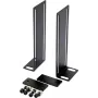 Rack stiprinājums pastiprinātājiem, Omnitronic 1U aizmugurējais (modelis 30100935)