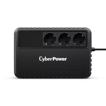 CyberPower BU650EG-FR līnijinteraktīvs nepārtrauktās barošanas avots (UPS) 650 VA (0,65 kVA) / 360 W, AVR, 3 x FR E tipa ligzdas
