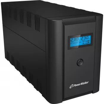 PowerWalker VI 2200 SHL Schuko nepārtrauktās barošanas avots (UPS) Line-Interactive 2.2 kVA 1200 W 4 AC kontaktligzdas