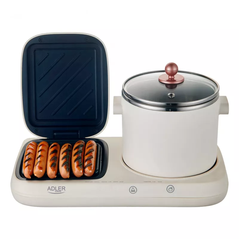 Adler 2-in-1 Brokastu stacija AD 6421 | 1320 W | 1 L