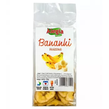 Alegia kaltēti banāni grauzējiem un trušiem 60 g
