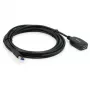 Equip 133346 USB pagarinātājkabelis USB 3.2 Gen 1 (3.1 Gen 1) 5 m USB A Melns