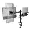 Monitora sienas stiprinājums SBOX LCD-LM01-2 13–27 collu ekrāniem, max 12 kg, VESA 100x100