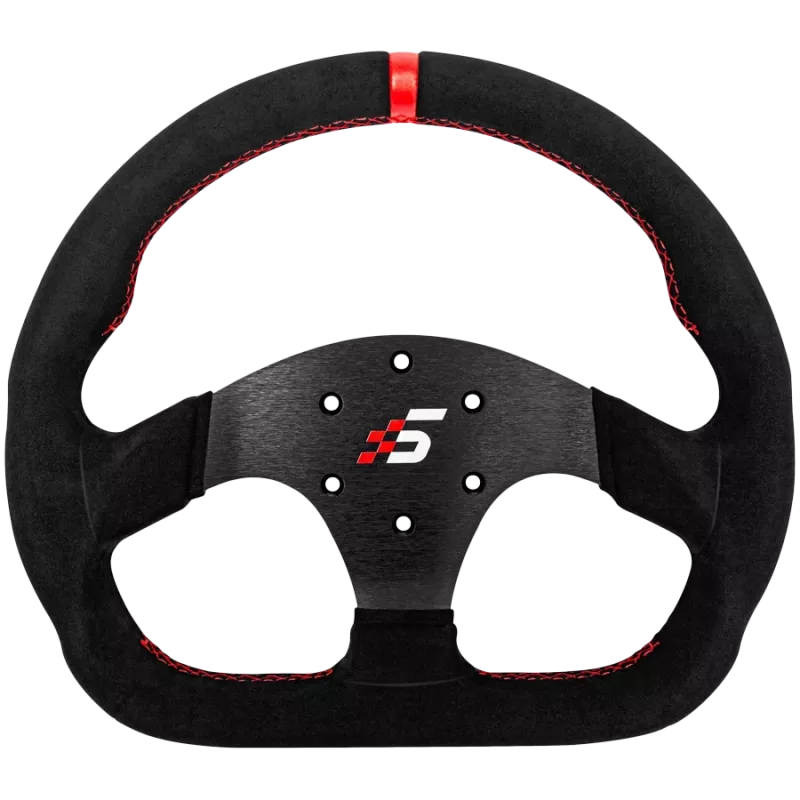 Simracing stūres rats Simagic P-325D 325mm Alcantara — stūres loka bez centrmezgla