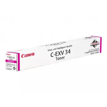 Canon C-EXV 34 oriģinālā magenta tonera kasetne, 1 gab.