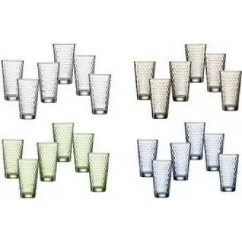 Dzeramā glāze ritzenhoff & breker FAVO 400 ml, brūna šūnveida struktūra, trauku mazgājamā mašīnā droša