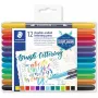 Pildspalva + tintes pildspalva Staedtler 3004 daudzkrāsaina 12 gab.
