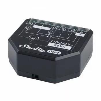 Komplekts 2 gab. Shelly 2PM Gen4 Zigbee/Matter kontrolleri