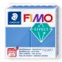 FIMO effect zils metālisks modelēšanas māls – FIMO 8010-31, mīksts polimērmāls modelēšanai un dekoratīviem projektiem