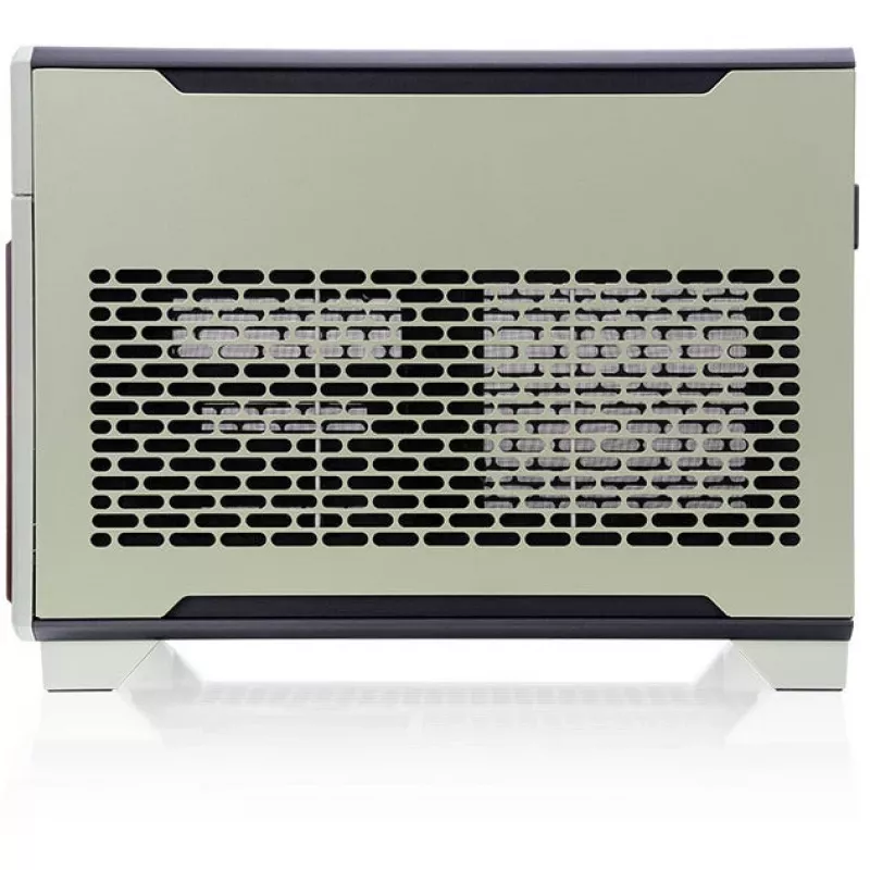 Mini korpuss THERMALTAKE TR100 WS Matcha Green kompakts, mini-ITX/microATX atbalsts