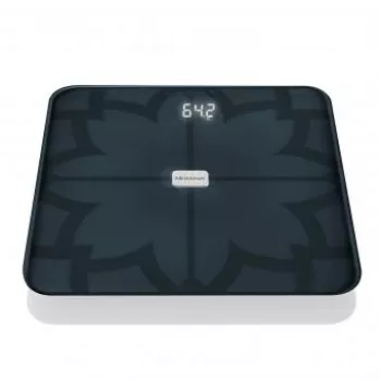 Medisana BS 450 ķermeņa analīzes svari, maks. 180 kg, melni, Bluetooth, ITO sensori (40510)
