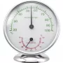 Hygrometrs Renkforce 6510 Alu — alumīnija termo-higrometrs temperatūras un mitruma mērīšanai