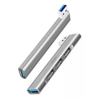 LogiLink USB 3.2 Gen1 4-portu USB-A centrmezgls 1x USB 3.0 AF 3x USB 2.0 AF UA0436