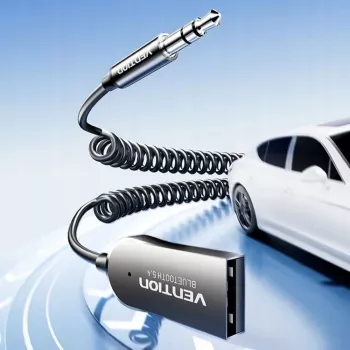 Vention Bluetooth USB audio uztvērējs automašīnai