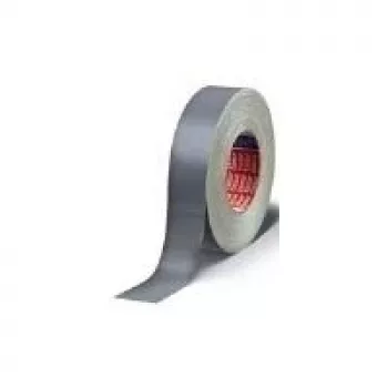 Tesa auduma lente 4657, 38 mm x 50 m, pelēka, ar plastmasas pārklājumu