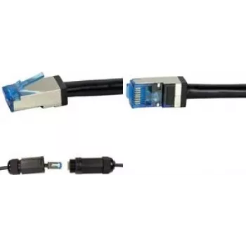 Logilink CQ7053S Ethernet Patch Cable melns