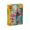 LEGO Creator 3-in-1 Rozā Flamings 31170 būvējams modeļu komplekts, 288 gab., augstums 230 mm, ieteicamais vecums 8+