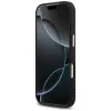 GUESS | Hardcase 4G | Aizmugures vāciņš | iPhone 17 Pro Max | Apple | Ekoloģiskā āda/PC/Plastmasa/TPU | Melns