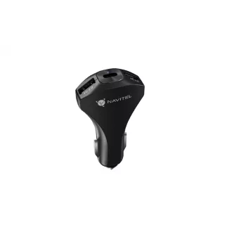 Navitel USP45 SLIM universāls auto lādētājs ar trim portiem, 27 W USB-C, 18 W USB-A
