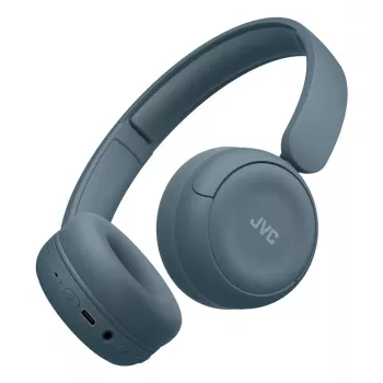 Austiņas JVC HA-S59W — Vadu un bezvadu Bluetooth, virsauss, galvas saite, 20–20000 Hz, 1.2 m vads, Zila