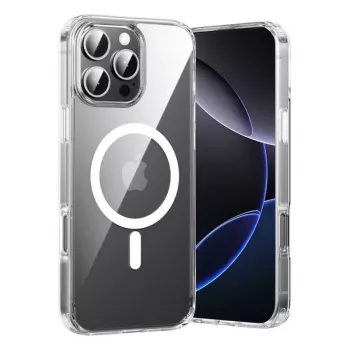 Aizsargmaciņš Vention KUGT0-40 iPhone 16 Pro Max — caurspīdīgs, MagSafe saderīgs