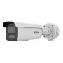 Hikvision Pro Series 4MP AcuSense Strobe Light un Skaņas Brīdinājuma Motorizēts Varifokāls Bullet Tīkla Kamera