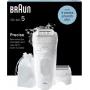 Epilators BRAUN Silk Epil 5 5-060 — vadu epilators ar 28 pincetēm un masāžas sistēmu