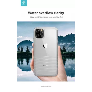 Caurspīdīgs telefona maciņš Devia Ocean2 sērija iPhone 11 Pro Max, aizsargājošs, dzidrs