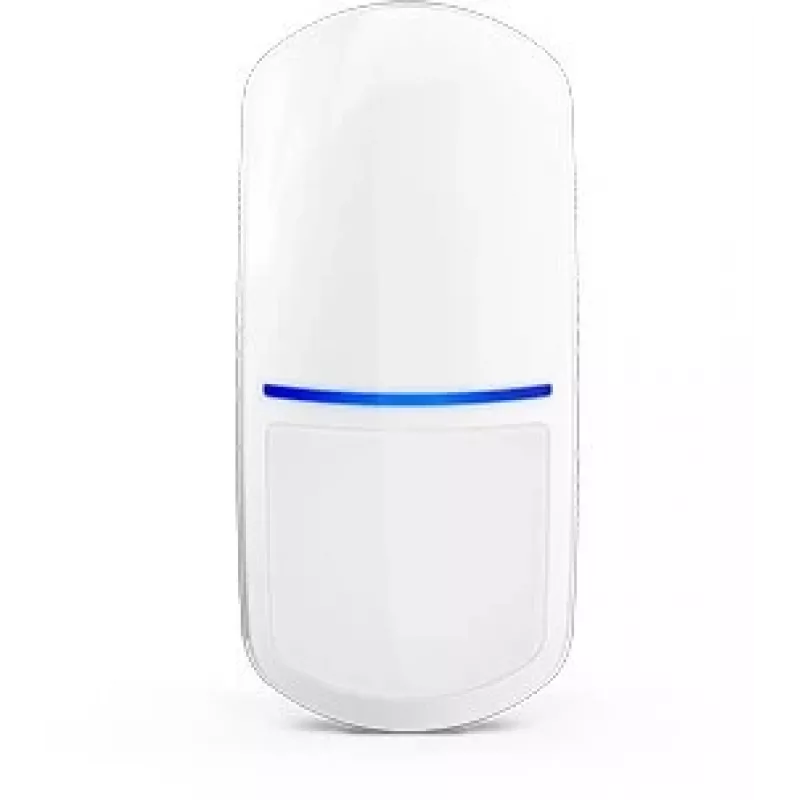 Kustības detektors SATEL SLIM-DUAL-PRO — PIR + Mikroviļņu, noteikšana līdz 24 m, 90° leņķis, 12 V DC, maks. augstums 2,4 m, kompakts (62×137×42 mm)