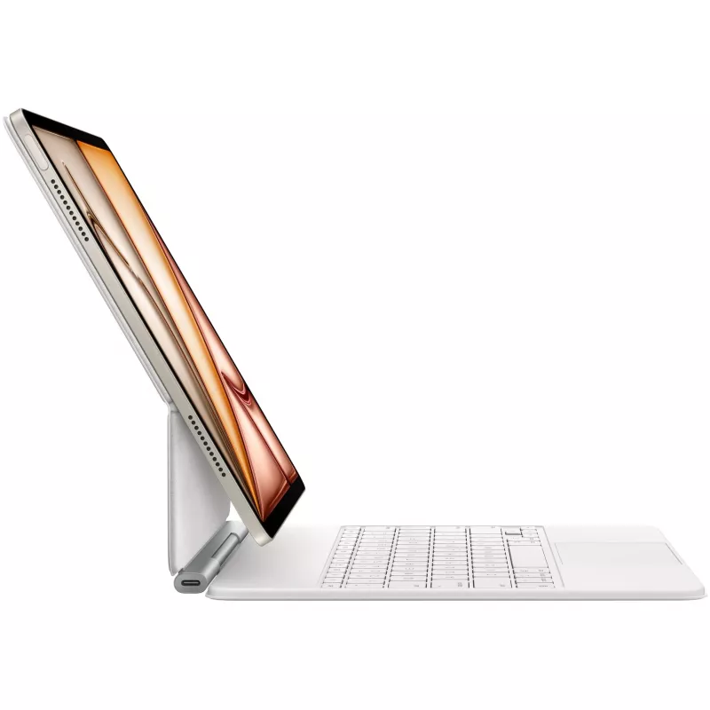 Apple Magic Keyboard iPad Air 13 collu M3 - Nīderlandes - Balts