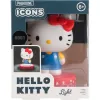 Paladone Hello Kitty Icon Light LED galda lampa — dekoratīva ikonas lampa, kompakta nakts gaisma