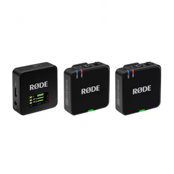 Rode Wireless GO III 3. paaudzes kompakta bezvadu mikrofona sistēma, melna