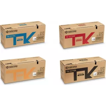 Tonera komplekts Kyocera TK-5270 oriģināls 4 krāsas BK/C/M/Y