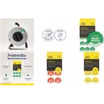 Aplīmējumi pārbaudei AVERY 6988-2026 zaļš vinila laikapstākļiem izturīgs 30 mm