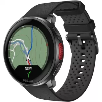 Polar Vantage V3 - Alumīnijs - Sporta pulkstenis ar silikona siksniņu - Displejs 3,5 cm (1,39 inch) - 32 GB - Bluetooth - 57 g - Nakts Melns (900108890)