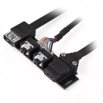 SILVERSTONE SST-G11313530-RT — priekšējā paneļa USB Type-C (USB 3.1 Gen 2) komplekts