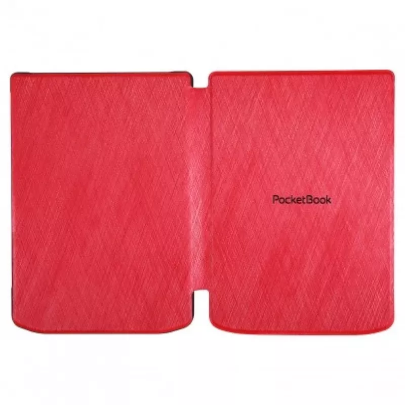 PocketBook H-S-634-R-WW Shell vāks e-grāmatu lasītājiem Verse / Verse Pro 15,2 cm (6 collas), mikrošķiedra/PU, sarkans