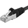 Tīkla vads PremiumCord Patch Cable S-FTP Cat6a RJ-45 7m Melns