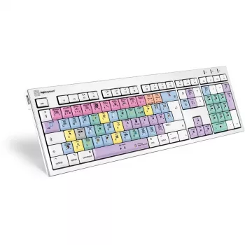 Tastatūra LogicKeyboard LKB-FCPX10-CWMU-UK Office USB QWERTY UK Angļu Daudzkrāsaina